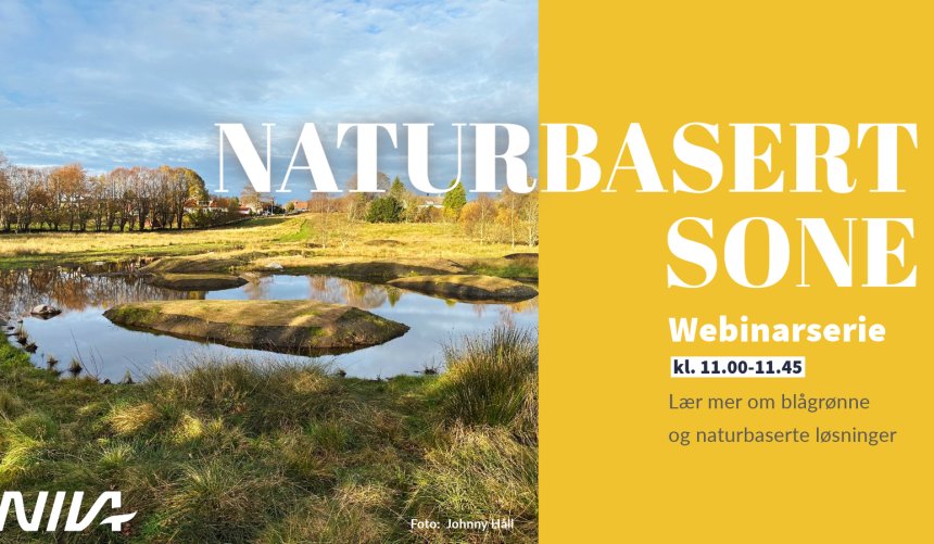 Naturbasert Sone - Webinarserie | NIVA